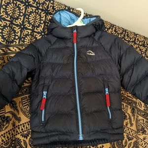LL Bean Toddlers Ultralight 650 down jacket